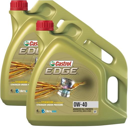 Моторное масло Castrol Edge 0W-40 PC 4л + 4л