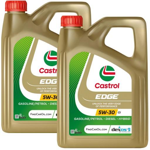 Масло моторное Castrol Edge 5W-30 C3 PC 4л+4л