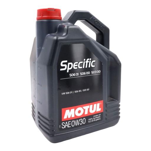 Motul Specific Motor Oil 506.01 506.00 503.00 0w30 5л