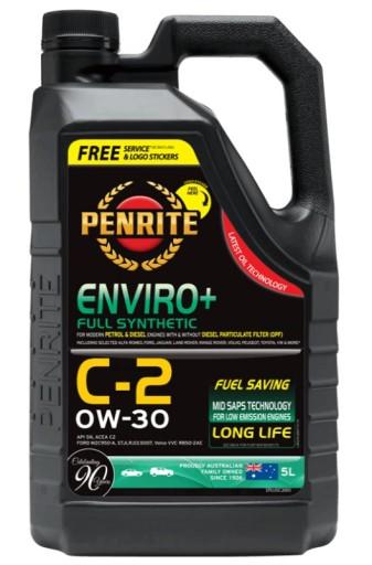 Синтетическое моторное масло Penrite Enviro+ C2 0W30 5л