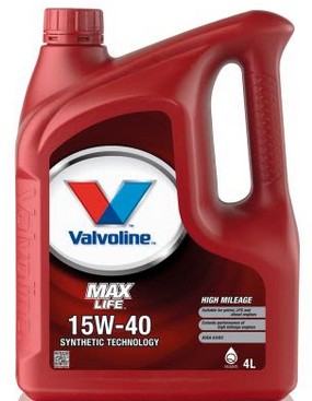 Моторное масло Valvoline MaxLife 15W40 4L