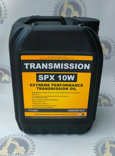 4000/987625 - Масло коробка 10W-5L - для строительной техники JCB 3CX