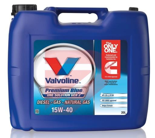 Олива Valvoline Blue Gen 2 One Solution 15W40 20л