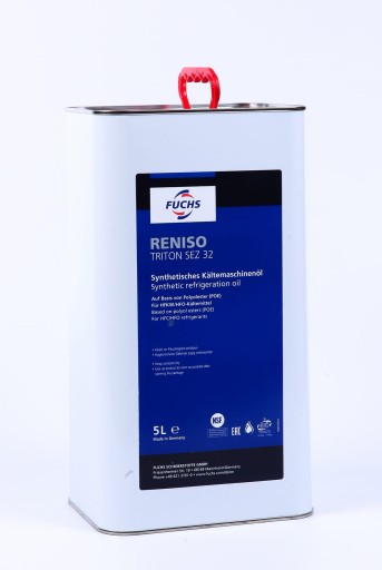 Холодильное масло Fuchs синтетическое Reniso SEZ 32 5l