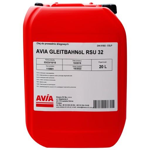 AVIA GLEITBAHNOL RSU 32 20л направляющее масло