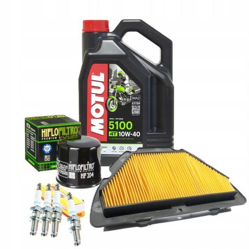 Масло для свічок запалювання YAMAHA YZF R1 07-08 RN19 Motul 5100 10W40 NGK