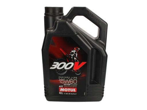 4T Моторное масло Motul 300V FL OFF 15W60 4л 104138