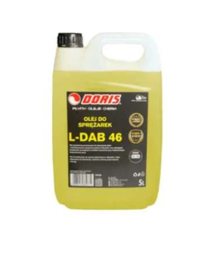 Масло для компресора DORIS L-DAB 46 5L-піддон 124 шт.