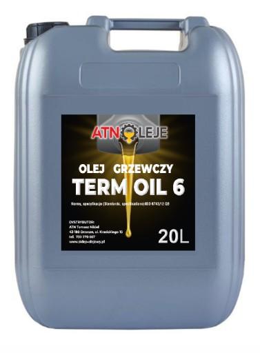 Масло для отопительных приборов - масло-теплоноситель - термальное масло 6 20л