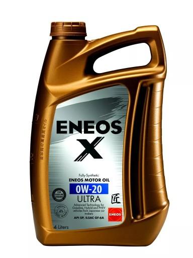 Масло eneos 0w-20 4l ultra x - ENEOS ENE0W204LULTX