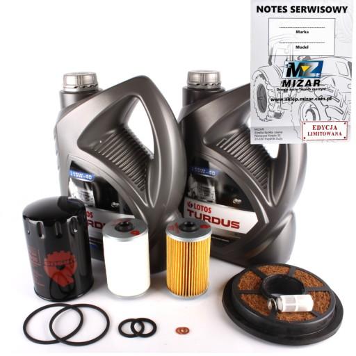 Масляні + масляні паливні фільтри URSUS C-330 старого типу