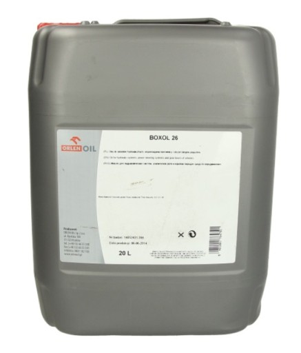 Трансмиссионное гидравлическое масло Boxol 26 20L Orlen