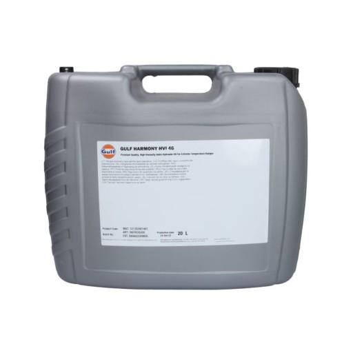 Гідравлічна олива GULF HARMONY HVI 46 20л