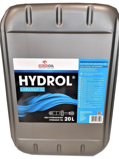 Гідравлічне масло HM/HLP (20L) 32, HLP/HM, ISO 11158 HM/ 6743-4: HM, D