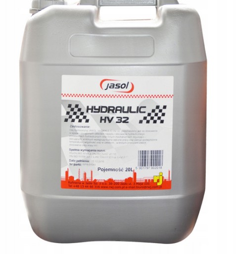 Гидравлическое масло JASOL HV32 20L