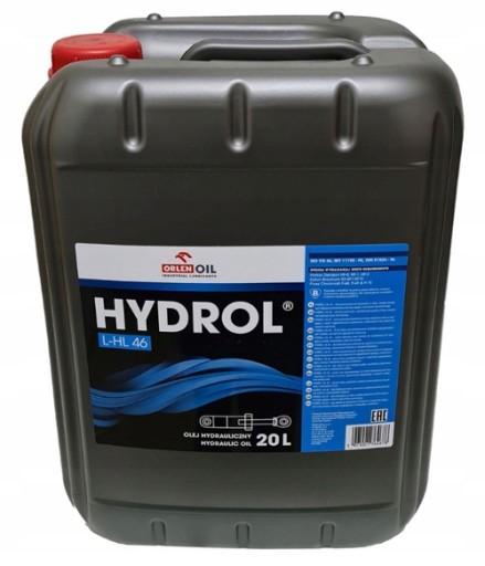 Олива гідравлічна ORLEN L-HL 46 HYDROL 20L