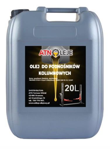 Гідравлічне масло для гідравлічного колонного підйомника 20 л