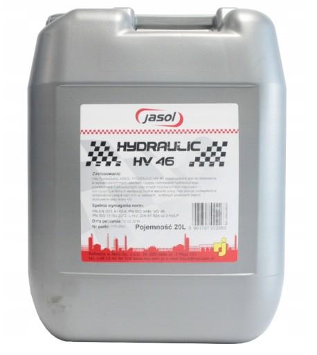 Масло гідравлічне гідрол JASOL L HV 46 HV-46 20л