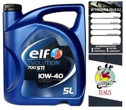Полусинтетическое масло ELF Evolution 700 STI 10W40 5л.