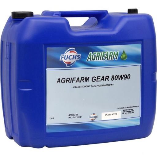 Масло трансмісійне Agrifarm Gear 80w90 20L Fuchs
