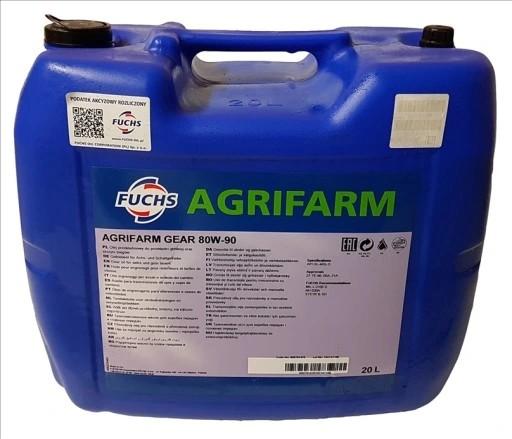 Масло трансмісійне Agrifarm Gear 80w90 20L Fuchs