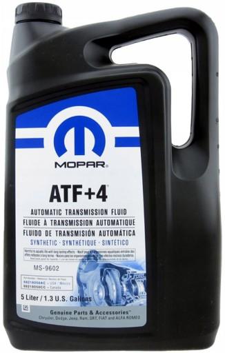 Масло трансмісійне Mopar ATF+4 5л