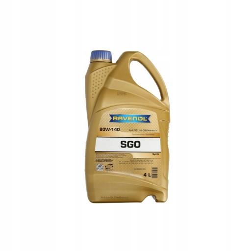 Трансмісійна олива RAVENOL 4L SAE 80W140 API GL-5