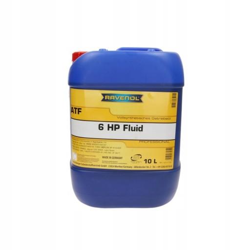 Трансмісійна олива RAVENOL ATF 6HP FLUID 10л