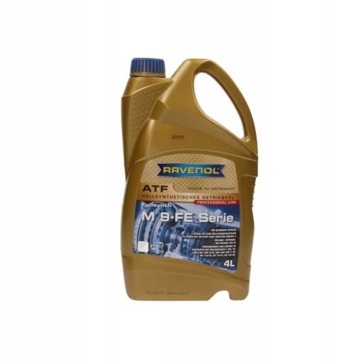 Трансмісійне масло ravenol atf m-9fe-серія 4л