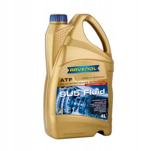 Трансмісійна олива RAVENOL ATF SU5 FLUID 4L