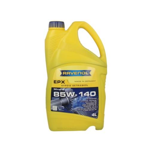 Трансмиссионное масло RAVENOL EPX 85W140 GL-5, 4 л