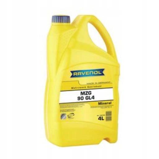 Трансмиссионное масло RAVENOL MZG 4L SAE 90 API GL-4