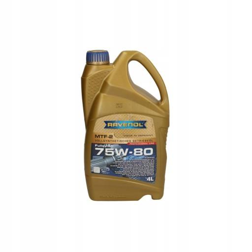 RAVENOL RAV MTF-2 75W80 трансмісійне масло, 4л