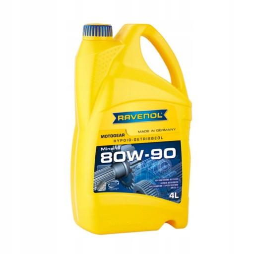 Трансмісійне масло ravenol slg 80w90 4л