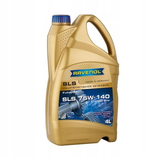 Трансмісійне масло RAVENOL SLS (4л) SAE 75W140