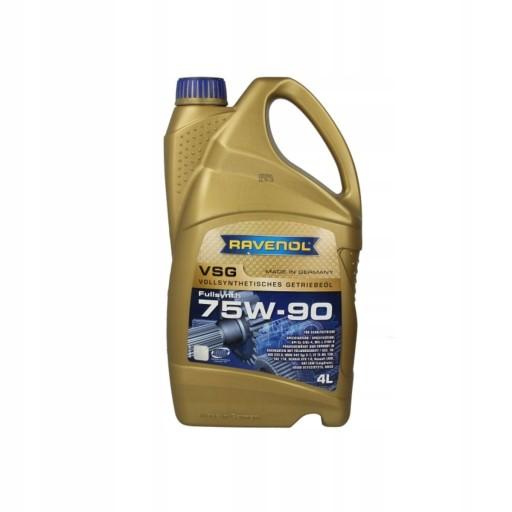 Трансмісійне масло ravenol vsg (4л) sae 75w90