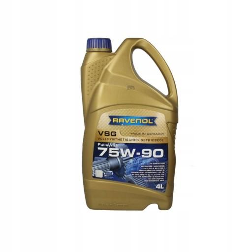 Трансмісійне масло RAVENOL VSG (4л) SAE 75W90