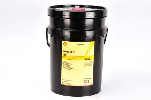 Трансмиссионное масло shell xxl omala s2 gx 320 20л