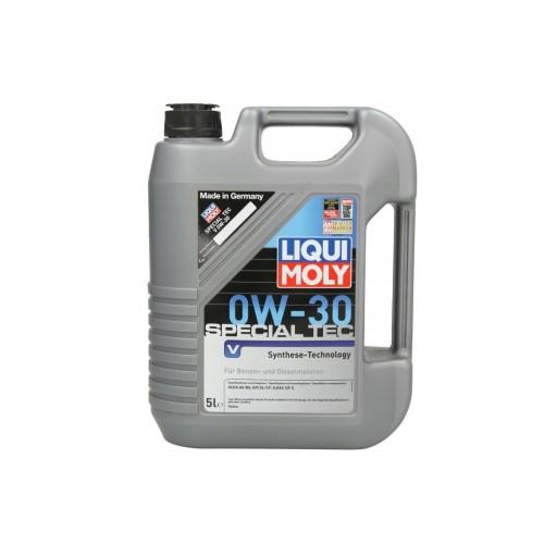 Моторное масло LIQUI MOLY SPECIAL TEC V 0W30 5л.