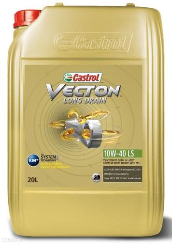Моторне масло 10W-40 20л Castrol E6/E9 Vecton Long Drain 20 л 10W-40