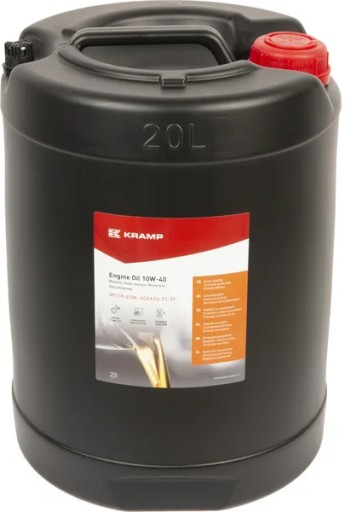 10221020WEKR.04 - Масло моторне напівсинтетичне 20л SAE 10W-40 Kra