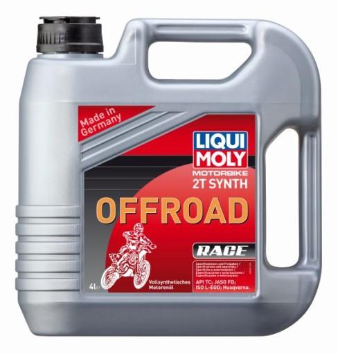 Масло моторне 2T LIQUI MOLY OFF ROAD RACE 4l 2T, API TC JASO FD Synthetic