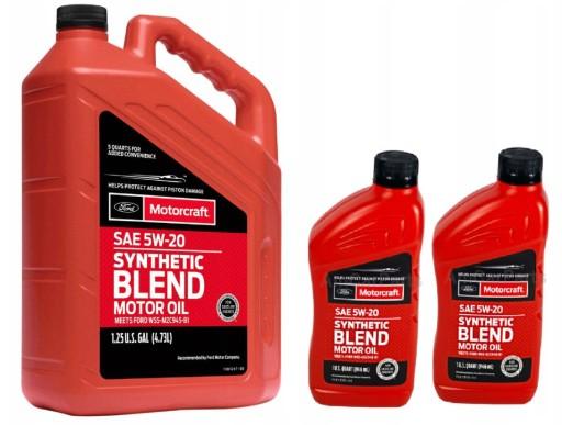 Моторна олива 5W20 MOTORCRAFT 6,6л