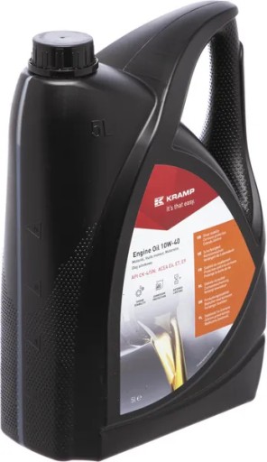 10221005WEKR.04 - Масло моторне 5л напівсинтетичне SAE 10W-40 Крам