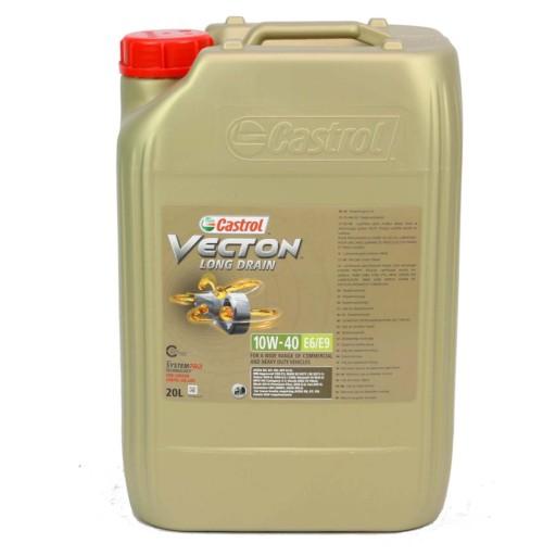 Моторна олива CASTROL VECTON LONG DRAIN E6/E9 20л