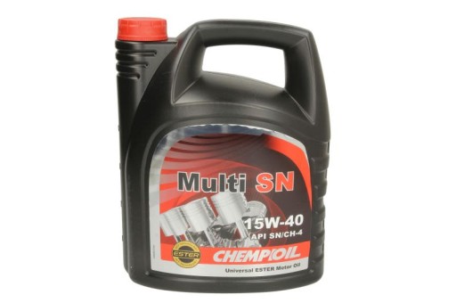 Моторное масло CHEMPIOIL CH M. SN 15W40 5L RU