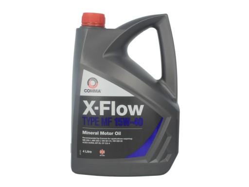 Моторное масло COMMA X-FLOW MF 15W40 мин. 4L
