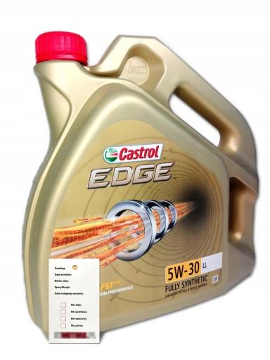 Масло моторное Castrol Edge 5W30 LL 5 л 5W-30