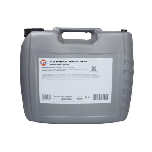 Масло моторное GULF SUPERFLEET SUP 10W40 20л.