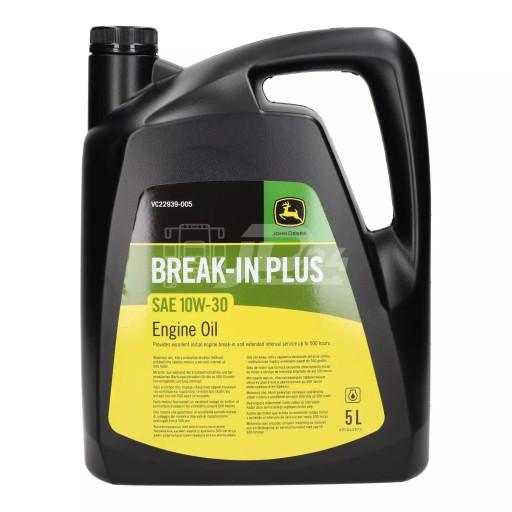 Моторное масло JD Break In Plus 10W-30 5л VC22939-005
